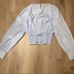 Iris Corset blouse🦋 NWOT